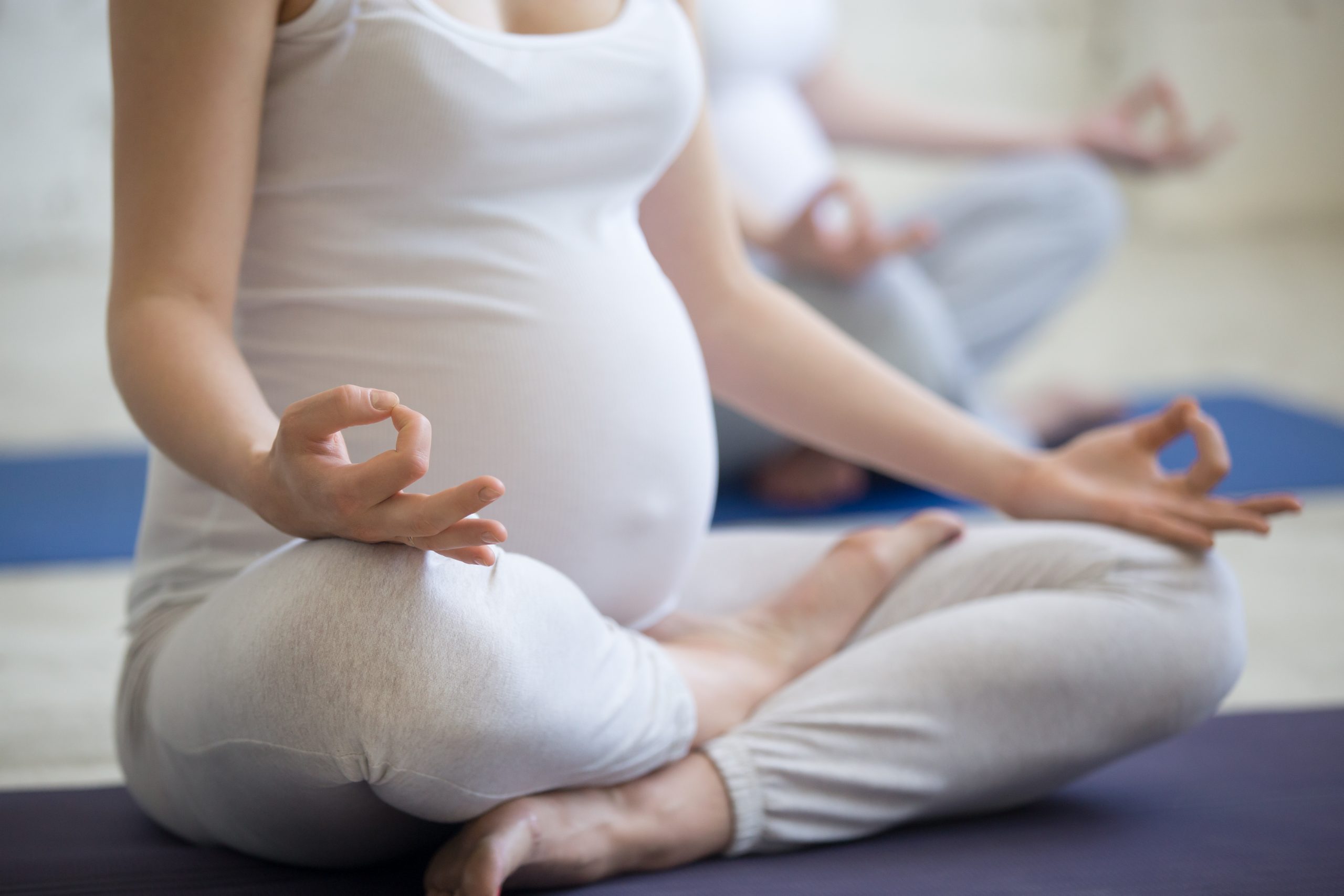 Pregnancy Yogi Squat and Modifications